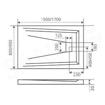 Душевой уголок Good Door Infinity WTW-TD + SP C-CH 190