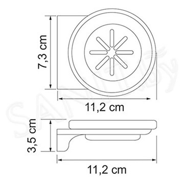 Мыльница Wasserkraft Kammel K-8329