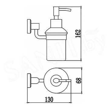 Дозатор для моющих средств Savol S-009531