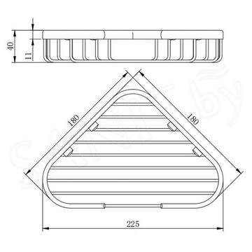 Полка Omnires Uni UN3601CR