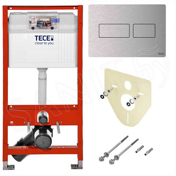 Система инсталляции для унитаза TECEprofil kit 9300434 с кнопкой Тecesolid