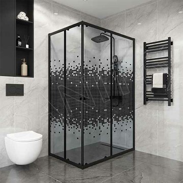 Душевой уголок Niagara Eco NG-1012-14Q / NG-1018-14Q Black