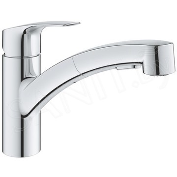 Смеситель для кухонной мойки Grohe Eurosmart 30305001 / 30305DC1 с выдвижным изливом