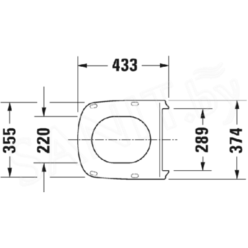 Сиденье для унитаза Duravit ME by Starck Soft Close 0020190000