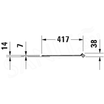 Сиденье для унитаза Duravit ME by Starck Soft Close 0020190000