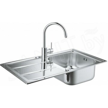 Кухонная мойка Grohe K400 31566SD0 + смеситель Grohe Concetto 32663001