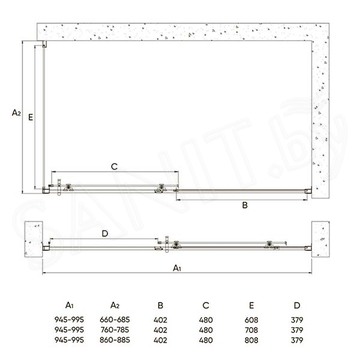 Душевой уголок Veconi Rovigo RV-072 100