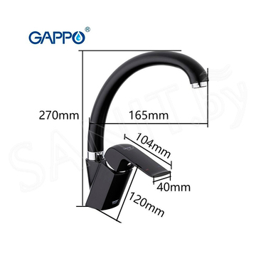 Cмеситель для кухонной мойки Gappo Aventador G4150
