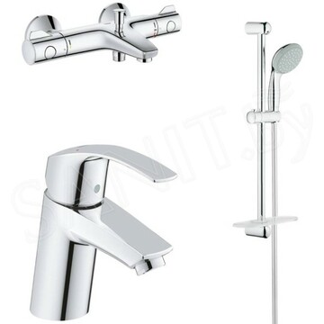 Набор смесителей Grohe 124422 c душевым гарнитуром