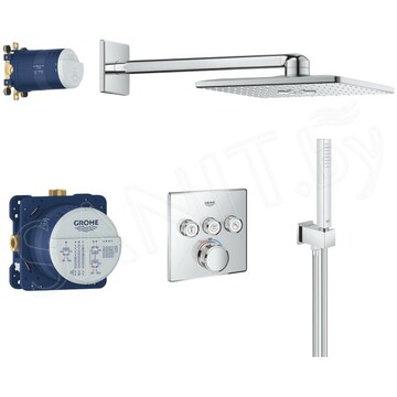 Душевая система скрытого монтажа Grohe Grohtherm SmartControl 34706000