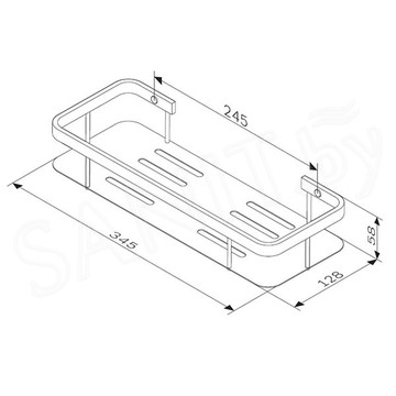 Полка AM.PM Sense L A7453200