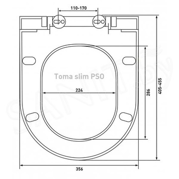 Крышка-сиденье Berges Toma PSO 027606 с микролифтом