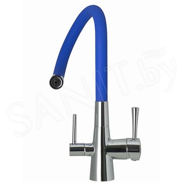 Смеситель для кухонной мойки Lemark Comfort LM3075C-Blue с подключением к системе очистки воды