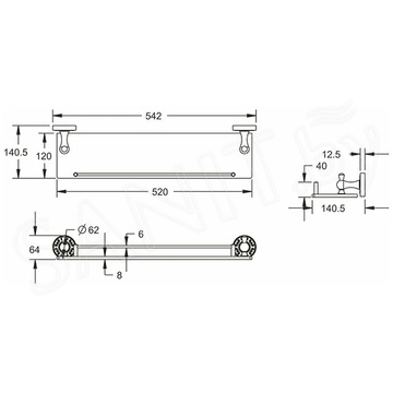 Полка Rose RG1019Q