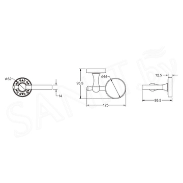 Стакан Rose RG1012Q