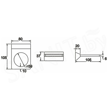 Стакан Rose RG1612H