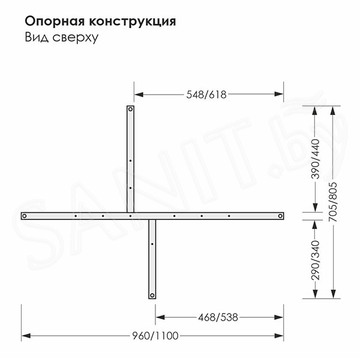 Душевая кабина Метакам Classic V3 прозрачная