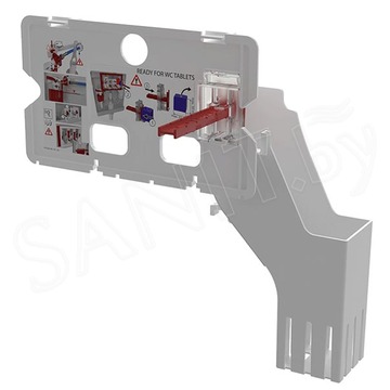 Комплект инсталляции AlcaPlast AM101/1120 с ароматизатором, кнопкой M270 и унитазом Roxen Cube 530135-01