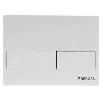 Комплект инсталляции Berges Novum 525 c кнопкой L1 и унитазом Roxen Antares 530185-01 Rimless Soft Close