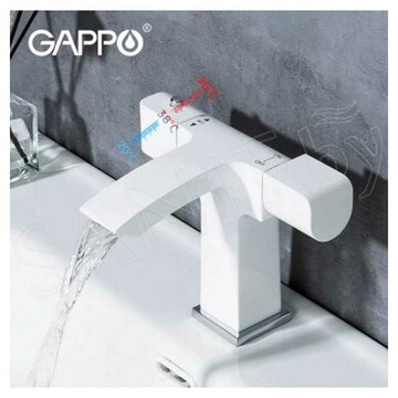 Смеситель для умывальника Gappo G1007-50 термостатический