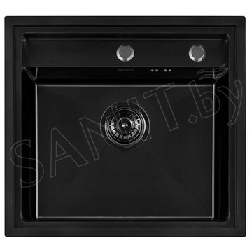 Кухонная мойка Arfeka AF 52 Black PVD Nano