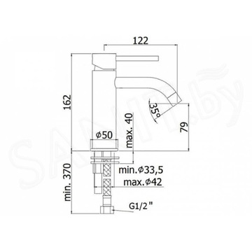 Смеситель для умывальника Paffoni Light LIG071HGSP