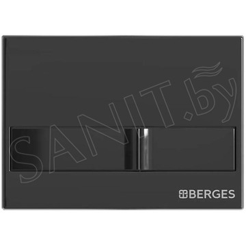 Инсталляция Berges Novum c кнопкой L6 Soft Touch черной глянцевой