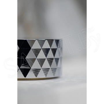 Смеситель для умывальника Boheme Venturo 150-BCR-DIAMOND черный / хром