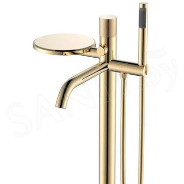 Смеситель для ванны Boheme Stick 129-GG.2 Gold Touch напольный