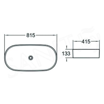 Умывальник SantiLine SL-1079