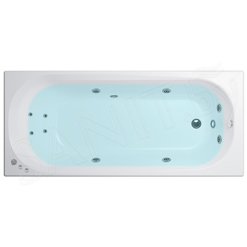 Гидромассажная ванна Triton Дина комфорт Flat