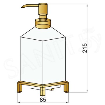 Дозатор Boheme 10225