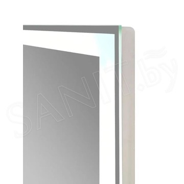 Зеркало Континент Clamm LED с подогревом и часами