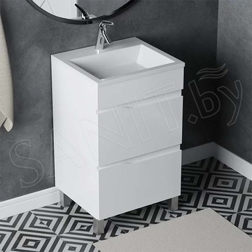 Тумба под умывальник Vela Вектор напольная 50 / 70 / 80 / 90 / 100 Absolute