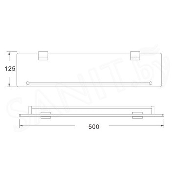 Полка Rose RG1719H