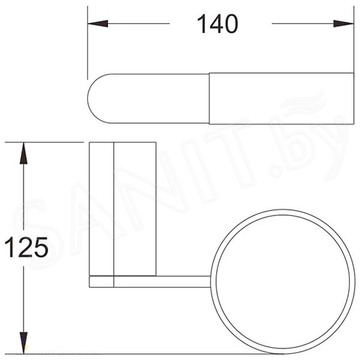 Стакан Rose RG1712H