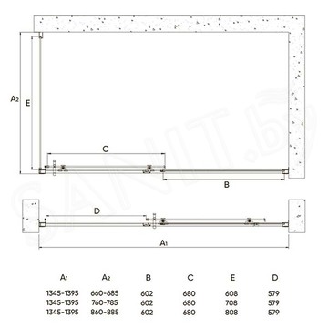 Душевой уголок Veconi Rovigo RV-072B 140