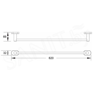 Держатель для полотенец Shevanik SG5117