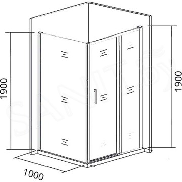 Боковая стенка Good Door Cofe SP-100-C-CH