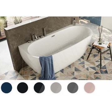 Акриловая ванна Polimat Risa темно-синяя
