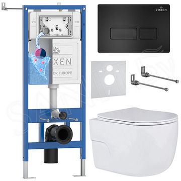 Комплект инсталляции 6 в 1 Roxen StounFix Dual Fresh 580109 с аромадозатором