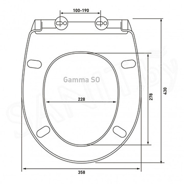 Крышка-сиденье Berges Gamma SO 019103 с микролифтом