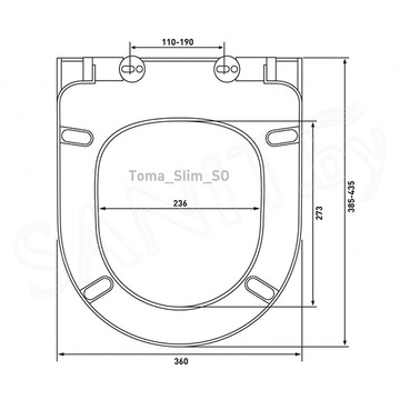 Комплект инсталляции Berges Novum 525 c кнопкой F1, подвесным унитазом Okus и сиденьем Toma Slim SO