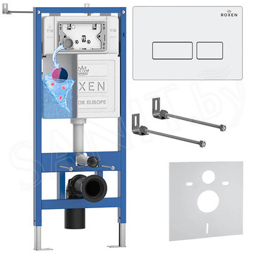 Комплект инсталляции 4 в 1 Roxen StounFix Dual Fresh 833336 с аромадозатором