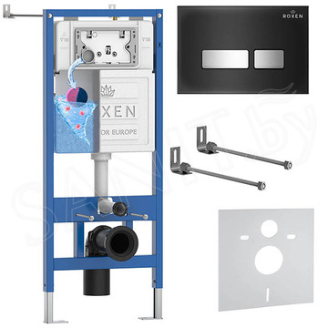 Комплект инсталляции 4 в 1 Roxen StounFix Dual Fresh 873337 с аромадозатором