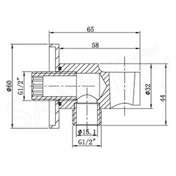 Шланговое подключение Vincea VSC-31MB