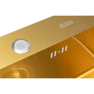 Кухонная мойка Arfeka Eco AR 50 Golden PVD Nano