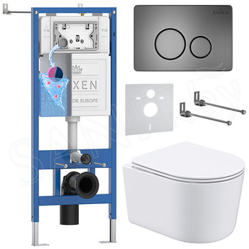 Комплект инсталляции 6 в 1 Roxen StounFix Dual Fresh 963592 с аромадозатором