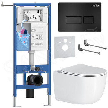 Комплект инсталляции 6 в 1 Roxen StounFix Dual Fresh 964498 с аромадозатором