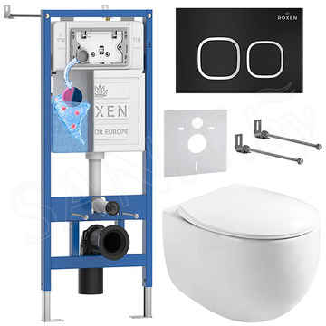 Комплект инсталляции 6 в 1 Roxen StounFix Dual Fresh 964079 с аромадозатором